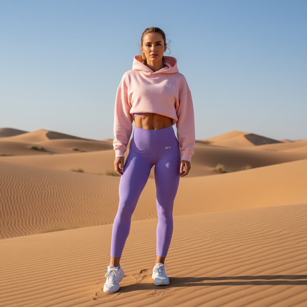 SEEK Oversized Light Coral Orange Women’s Hoodies
