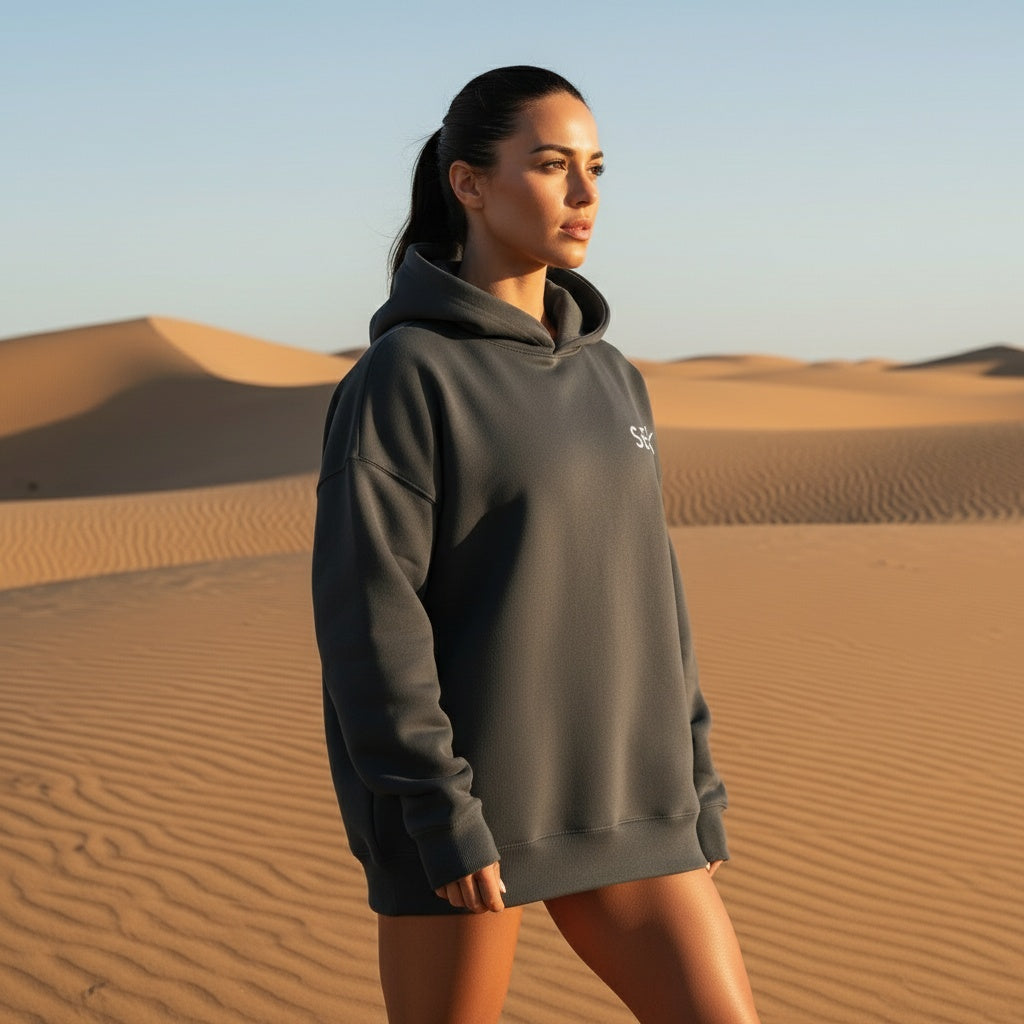 SEEK Oversized Dark Grey Women’s Hoodies